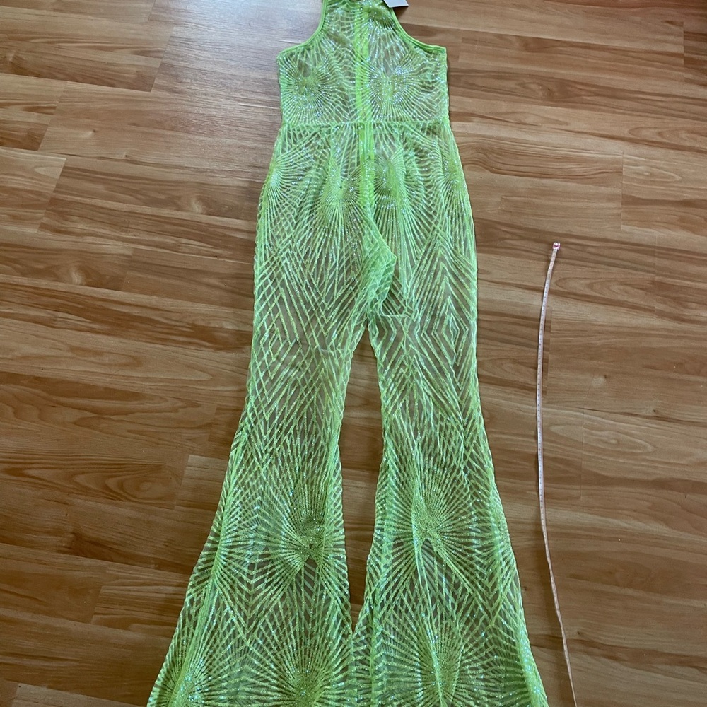 NWT Elsie & Fred Sequin Sparkle Playsuit Bodysuit Romper - Sz 12 - Picture 12 of 13